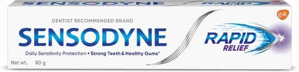SENSODYNE RAPID RELIEF 80G