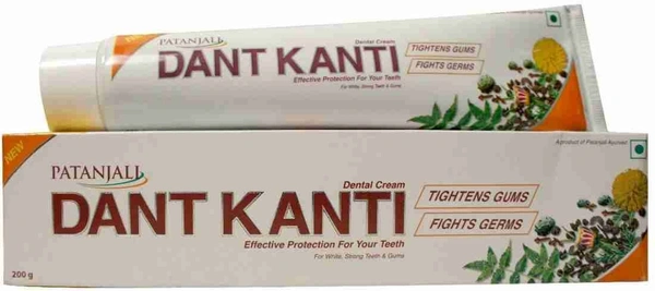  PATANJALI DANT KANTI 200G +1DISHWASH FREE