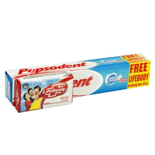 Pepsodent Lifebuoy Soap Free  100 gm