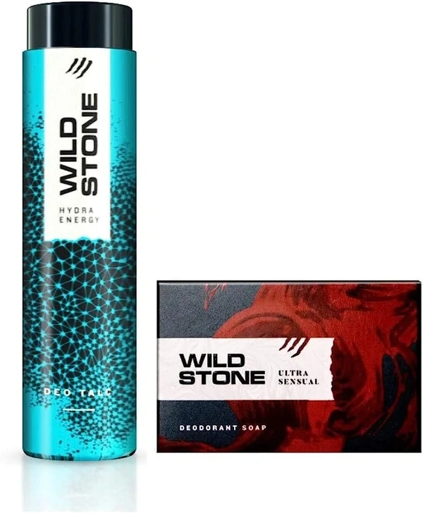 WILD STONE  Deo Talc 100gm Wild Stone Soap Free