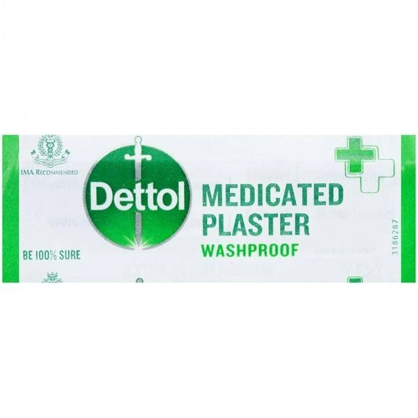DETTOL MEDICATED PLASTER 7.2CM 2PC 