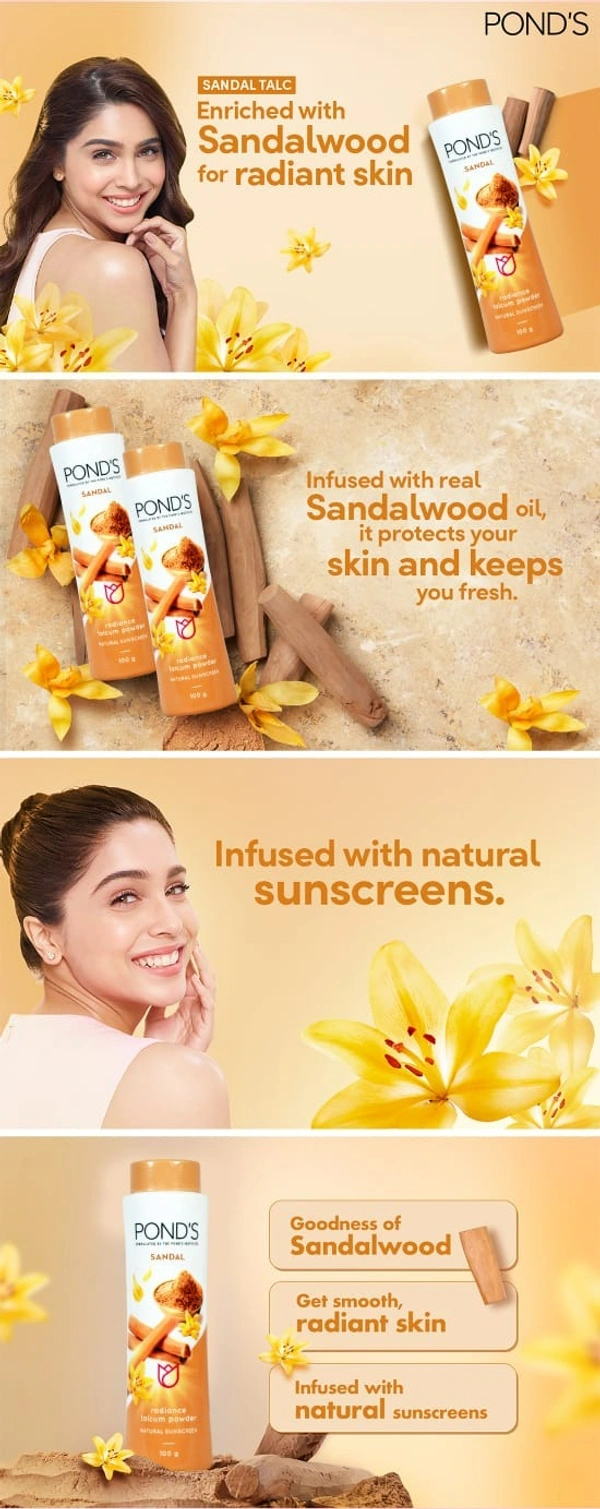 PONDS SANDAL POWDER 300G