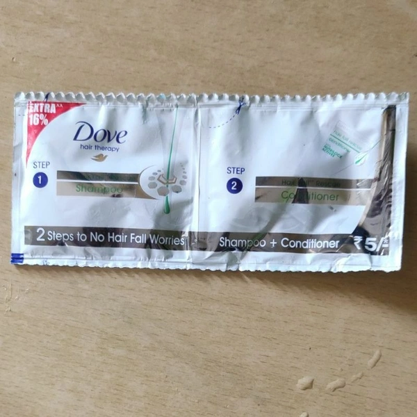 DOVE SHAMPOO +CONDITIONER 5.5ML