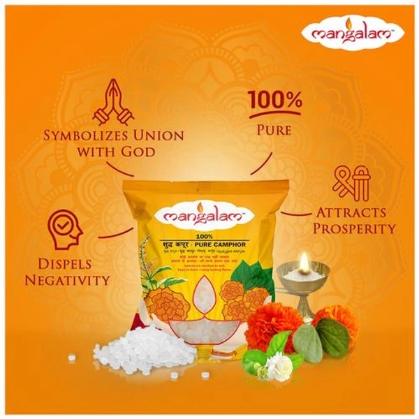 MANGALAM PURE CAMPHOR 10 g(କର୍ପୁର)