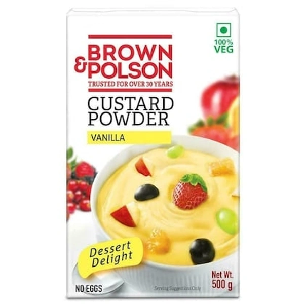BROWN & POLSON CUSTARD POWDER 500 gm 