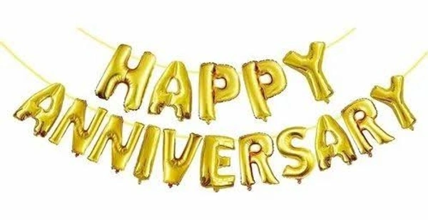 ANNIVERSARY FOIL BALLOON PACKET 