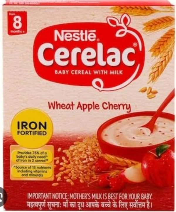 CERELAC WHEAT APPLE CHERRY 8 Month Above