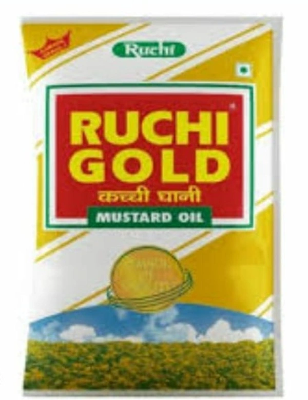 Ruchi gold mustard OIL 1LTR ( ସୋରିଷ ତେଲ)