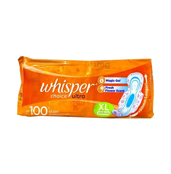 WHISPER  XL 6PADS