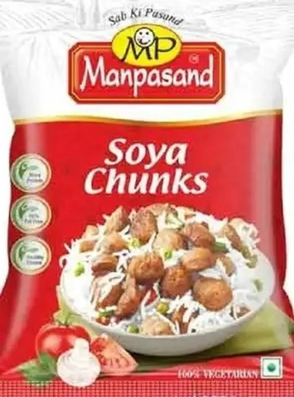 MANPASAND SOYA CHUNKS 1KG(ସୋୟା ବଡି)
