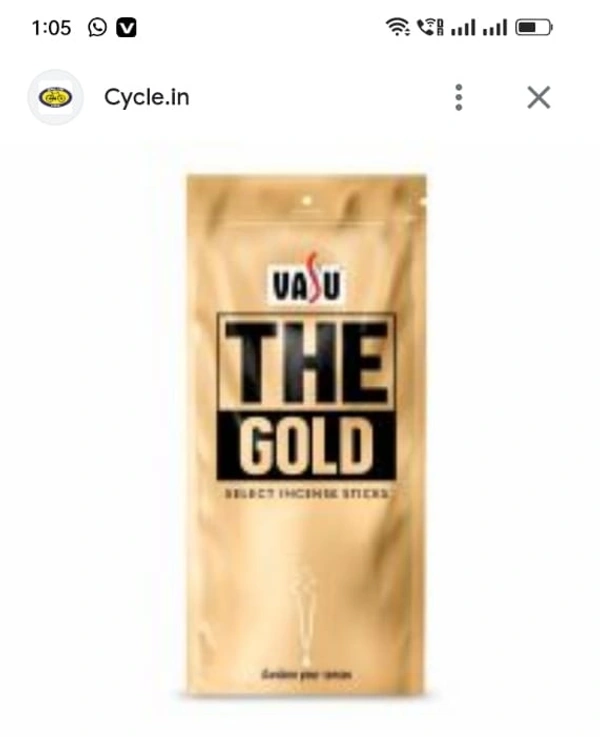 VASU THE GOLD AGARBATI
