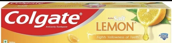 Colgate White Salt Lemon 200gm