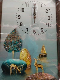 Stone Deer With Watch 