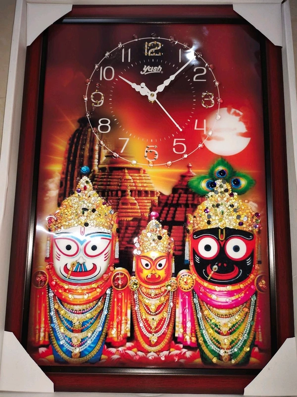 Jagannath Stone Frame With Watch 