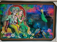 Ganesh Radhakrishnan Jagannath Stone Photo Frame Big