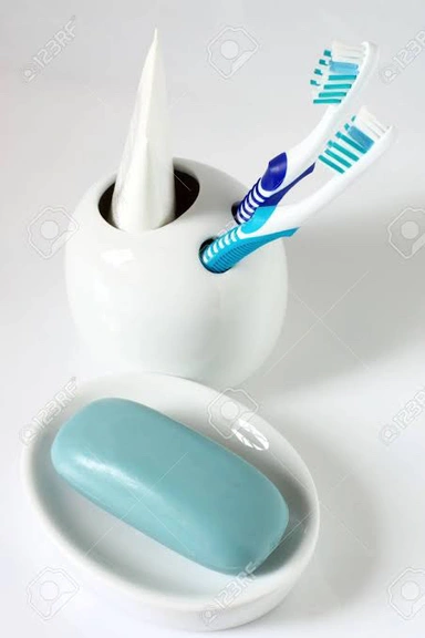 Soap, Tooth Paste, Tooth Brush