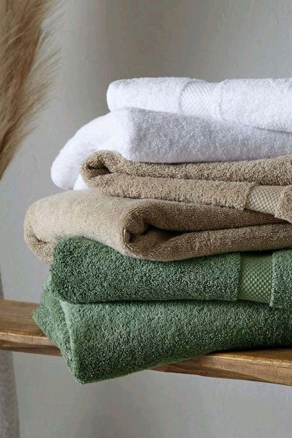 Full Length Towel Set - Cream
