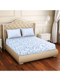 Welspun Bedsheets - Light Blue