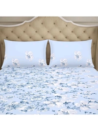 Welspun Bedsheets - Light Blue