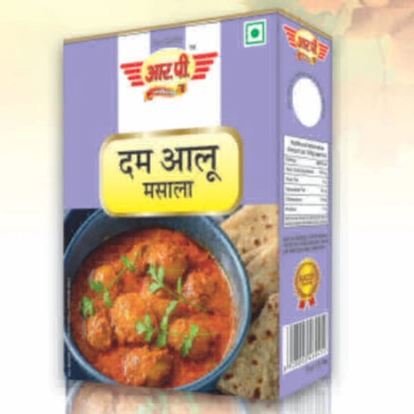 दम आलू मसाला 10Pcs - 100 ग्राम x 10 बॉक्स