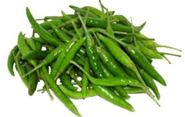 हरी मिर्च  - 100gm
