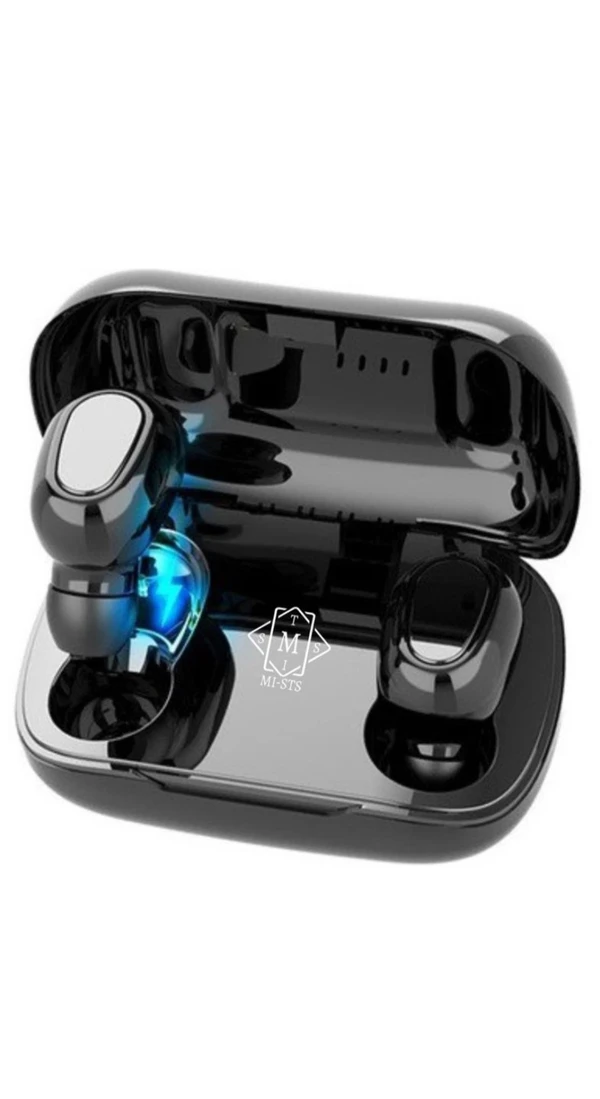 Headphones Wireless Earphones Bluetooth  - Black