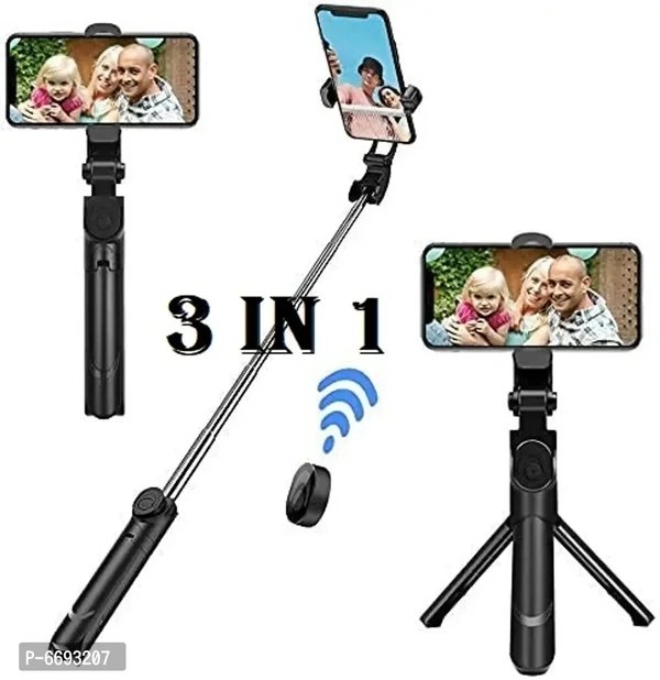 Unique Selfie Stick  - Black