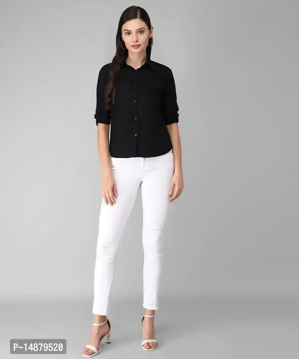  Top Shirt  - Black, L