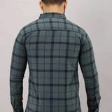 Classic Cotton Checked Casual Shirts  - XL
