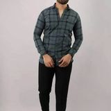 Classic Cotton Checked Casual Shirts  - XXL