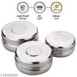 Stainless Steel Jar Set Of 4 Pic 