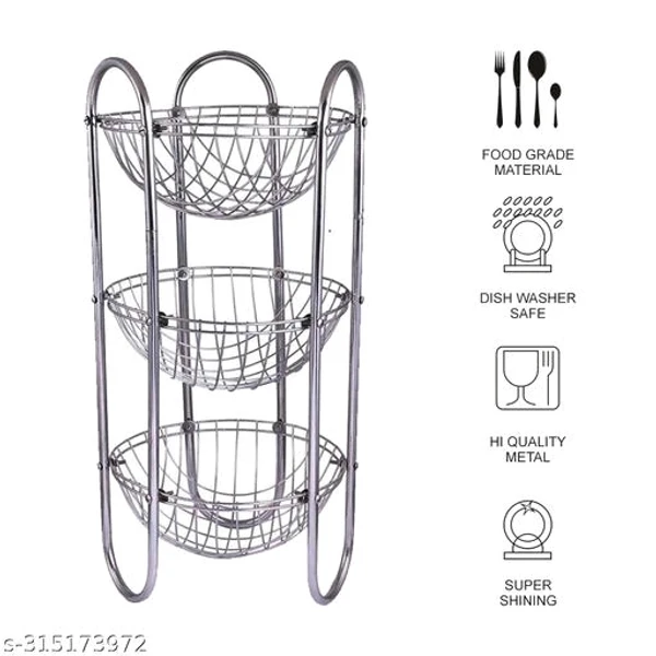 Decoration World Stainless Steel Rack 