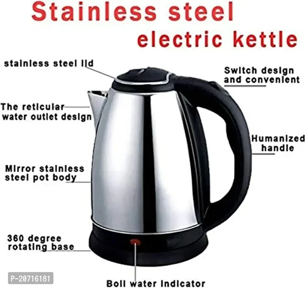 Zahab  Stainless Steel Elastic Kettle 