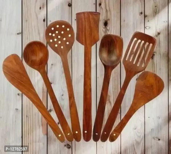 Wooden Cooking Set Of 7