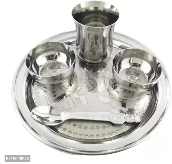 Stainless Stell Kidas Dinner Set Baby -05