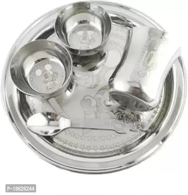 Stainless Stell Kidas Dinner Set Baby -05