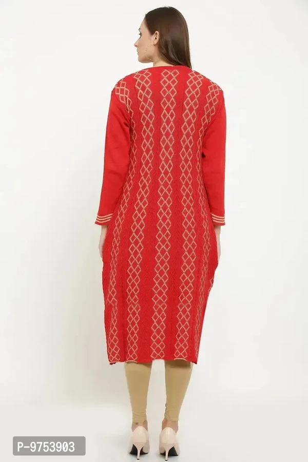 Woolen Kurti Chekel - M