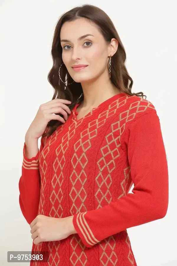 Woolen Kurti Chekel - M