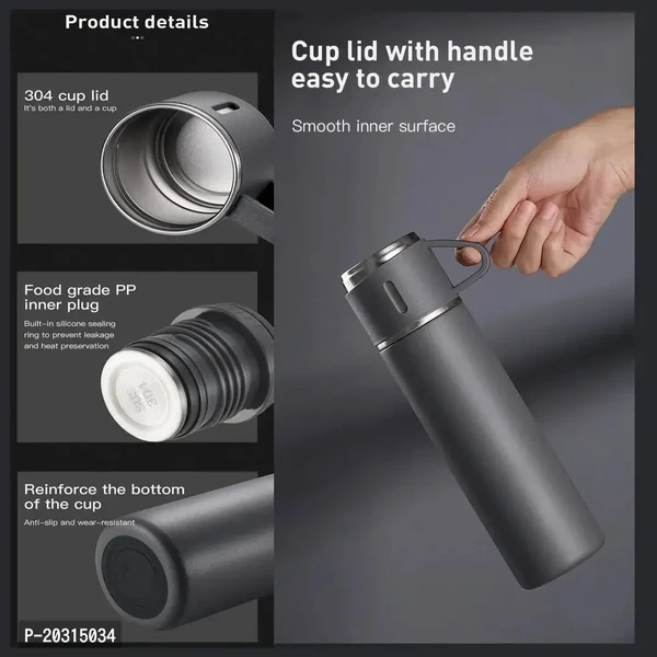 Steel Vacuum Flask Hot And Cold Water Bottle 