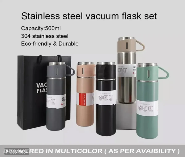 Steel Vacuum Flask Hot And Cold Water Bottle 