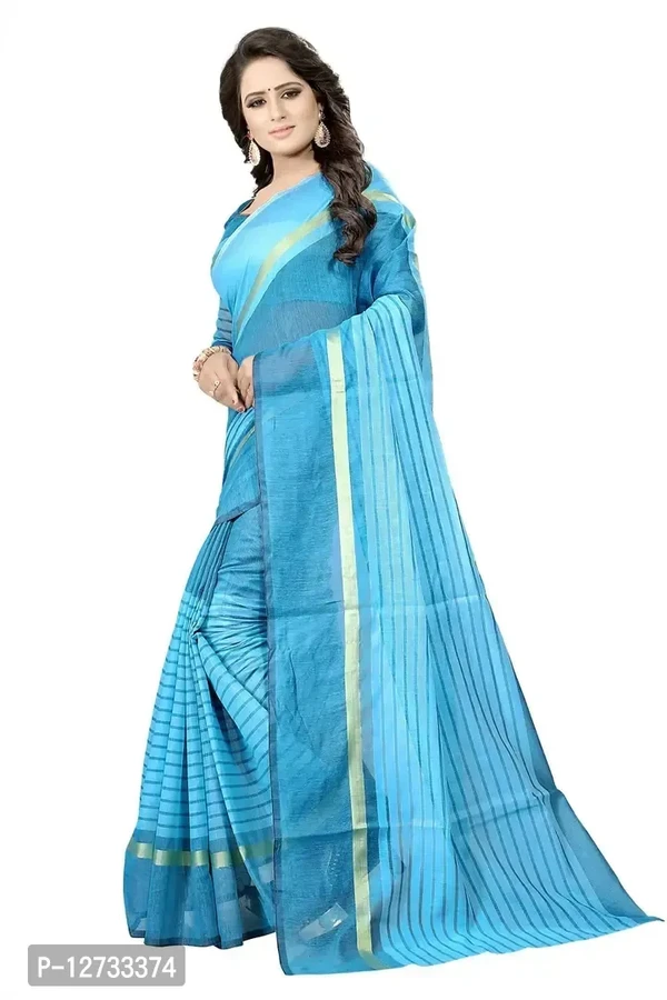 Cotton Silk Saree With Blouse Piece 