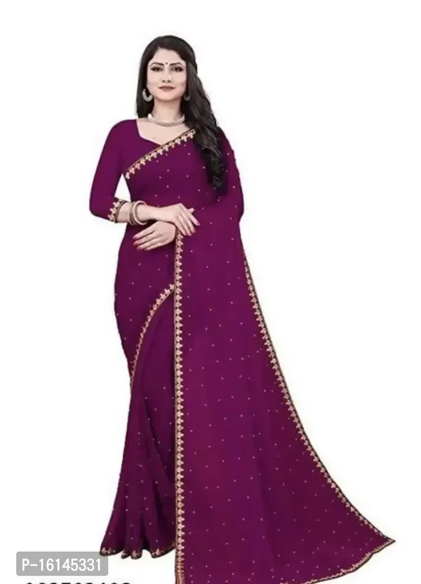 Stylish Women Lycra Saree