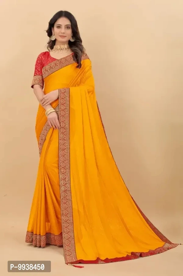 Silk Blend Lace Works Saree