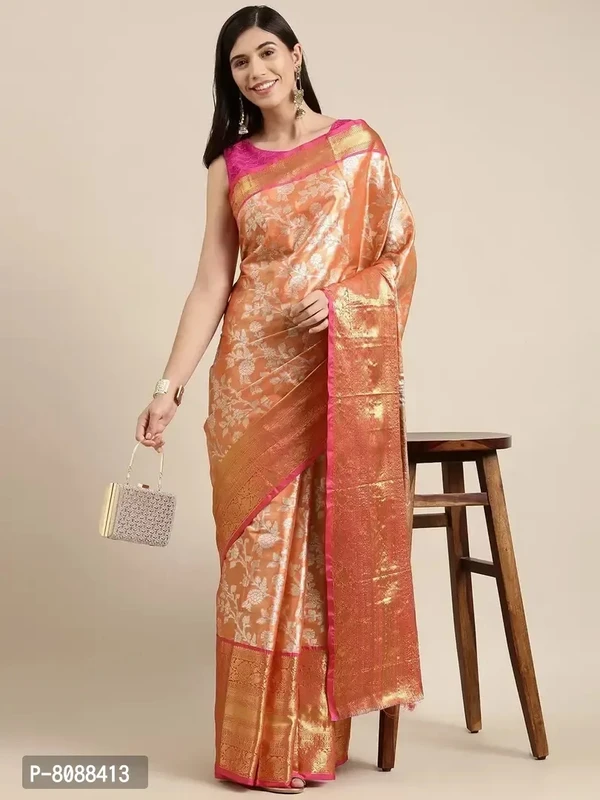 Banarasi Silk Saree Blouse Piece 