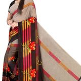 Stylish Georgette Multicoloured Printed Saree