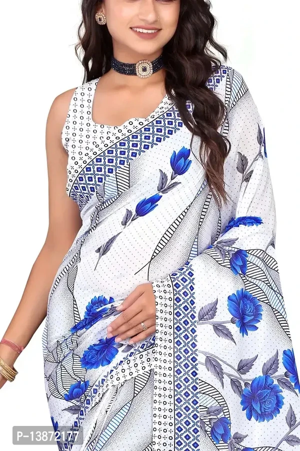 Stylish Georgette Multicoloured Printed Saree