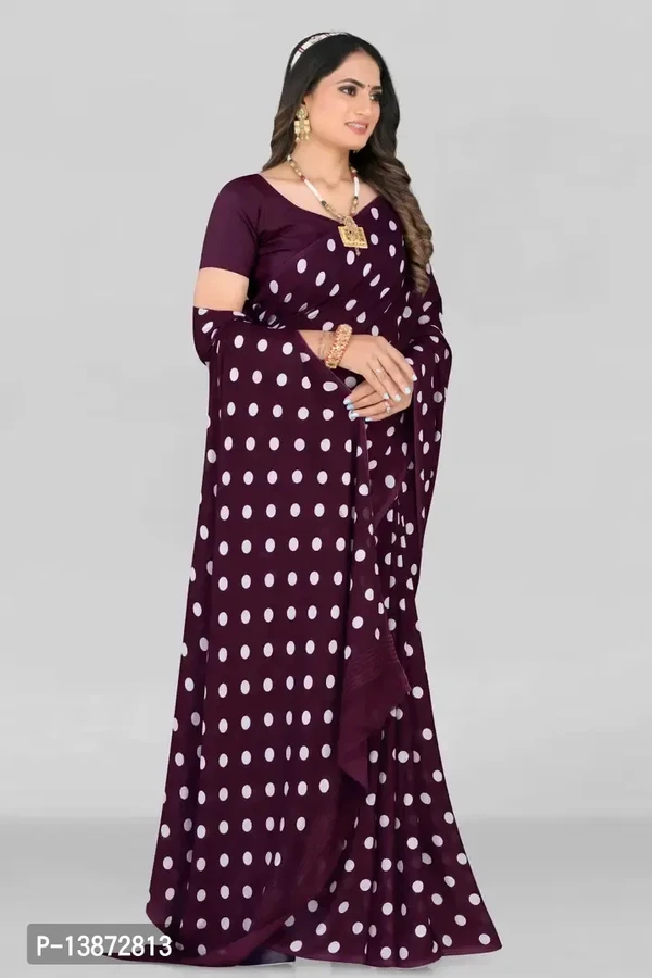 Stylish Georgette Multicoloured Printed Saree