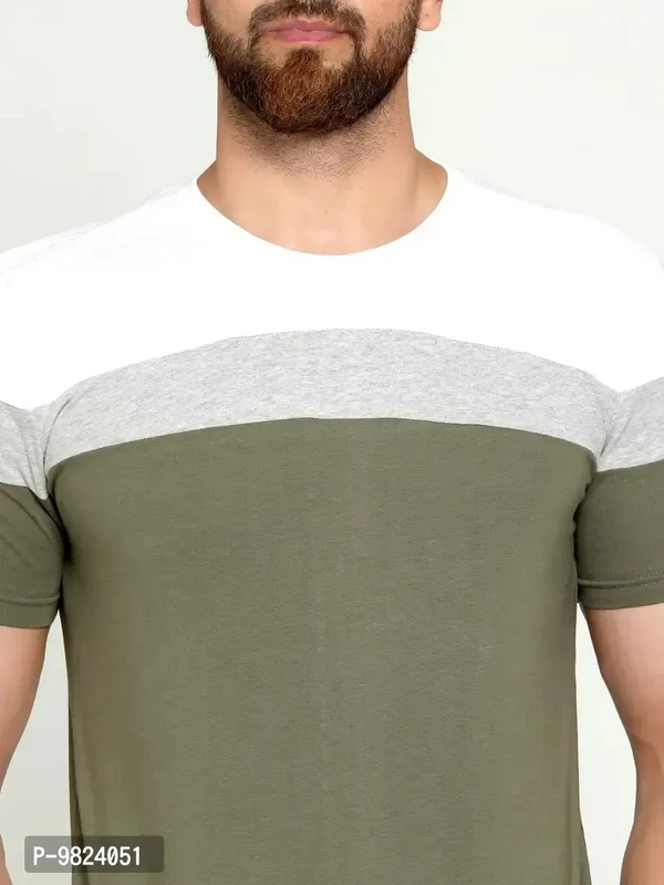 AUSK Men's Regular Fit T Shirt  - L