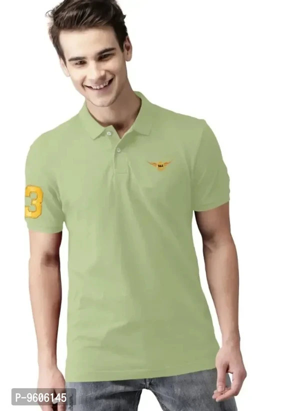 Fancy Cotton Tees For Men  - S