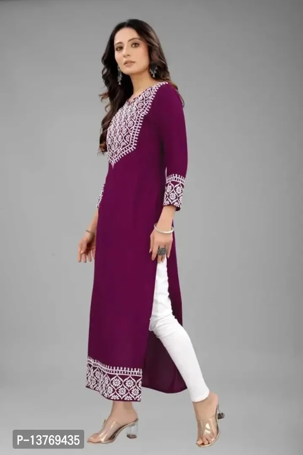 Women A Line Kurta  - S